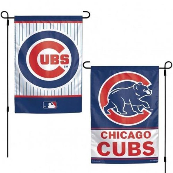 Bookazine Chicago Cubs Flag 12x18 Garden Style 2 Sided 3208515835